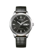 Citizen Мъжки часовник Mechanical Day-Date NY4058-01EE - Аналогов