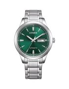 Citizen Мъжки часовник Mechanical Day-Date NY4058-79XE - Аналогов