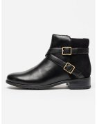 Clarks Боти Havisham от кожа и велур