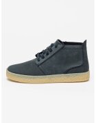 Clarks Боти Streethill от набук - Карамел/Тъмносин