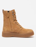 Clarks Боти Torhill от набук Карамел