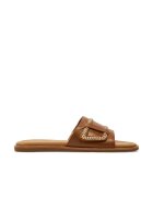 Clarks Дамски чехли 303500634 - Естествена кожа -
