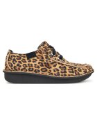 Clarks Дамски кецове Leopard Suede Funny Dream - многоцветни - естествена кожа
