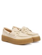 Clarks Дамски мокасини - естествена кожа - бежови