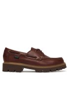 Clarks Дамски мокасини - естествена кожа - кафяви