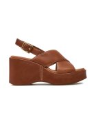 Clarks Дамски сандали - 303500 - Естествена кожа - Кафяви
