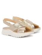 Clarks Дамски сандали златисти