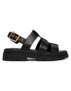 Clarks Дамски сандали - естествена кожа - - синтетичен материал
