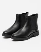 Clarks ККожени боти Nella Chelsea Черен