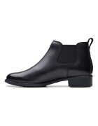Clarks Кожени боти Chelsea Черен