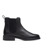Clarks Кожени боти Chelsea - Черен
