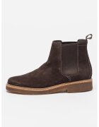 Clarks Кожени боти Clarkdale Easy тип Chelsea - Кафяв