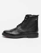 Clarks Кожени боти Newford Brogue Черен