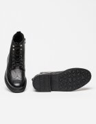 Clarks Кожени боти Newford Brogue Черен