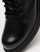 Clarks Кожени боти Orinoco с цип Черен
