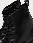 Clarks Кожени боти Orinoco с цип Черен