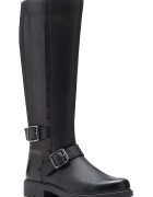 Clarks Кожени ботуши Orinoco 2 Черен