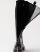 Clarks Кожени ботуши Previa-High с цип отзад Черен