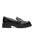 Clarks Кожени лачени мокасини