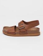 Clarks Кожени маратонки Torford Карамел