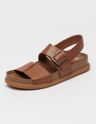 Clarks Кожени маратонки Torford Карамел