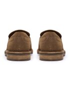 Clarks Кожени мокасини Aldwin Step Карамел