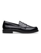Clarks Кожени мокасини Черен