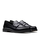 Clarks Кожени мокасини Черен