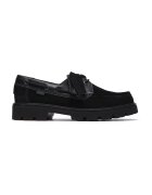 Clarks Кожени мокасини Cleyhill - Черен