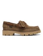 Clarks Кожени мокасини Cleyhill Карамел