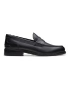 Clarks Кожени мокасини Craft James Черен