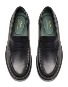 Clarks Кожени мокасини Craft James Черен