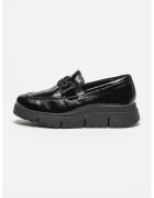 Clarks Кожени мокасини с контрасти