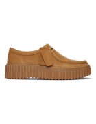 Clarks Кожени мокасини Torhill Светлокафяв