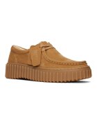 Clarks Кожени мокасини Torhill Светлокафяв