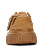 Clarks Кожени мокасини Torhill Светлокафяв