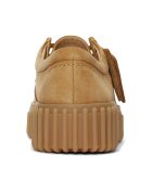 Clarks Кожени мокасини Torhill Светлокафяв