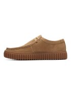 Clarks Кожени мокасини Torhill Светлокафяв
