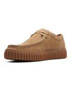 Clarks Кожени мокасини Torhill Светлокафяв