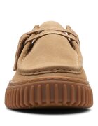 Clarks Кожени мокасини Torhill Светлокафяв