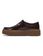 Clarks Кожени мокасини Torhill Тъмнокафяв/Сиво-кафяв/Избеляло черно