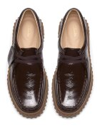 Clarks Кожени мокасини Torhill Тъмнокафяв/Сиво-кафяв/Избеляло черно