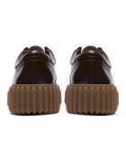Clarks Кожени мокасини Torhill Тъмнокафяв/Сиво-кафяв/Избеляло черно
