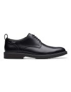 Clarks Кожени обувки Aldwin Черен
