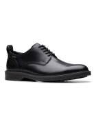 Clarks Кожени обувки Aldwin Черен