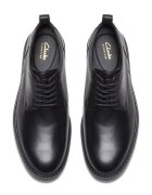 Clarks Кожени обувки Aldwin Черен