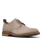 Clarks Кожени обувки Aldwin тип Derby Бежов