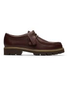 Clarks Кожени обувки Cleyhill - Коняк кафяв -