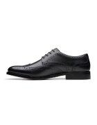 Clarks Кожени обувки Craft James тип Brogue Черен