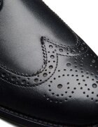 Clarks Кожени обувки Craft James тип Brogue Черен
